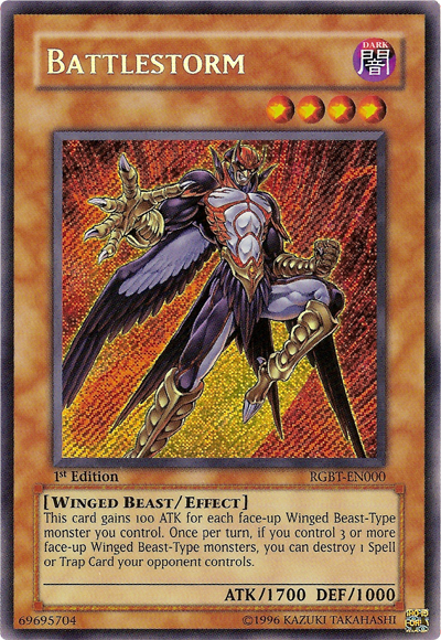 Battlestorm [RGBT-EN000] Secret Rare Yu-Gi-Oh!