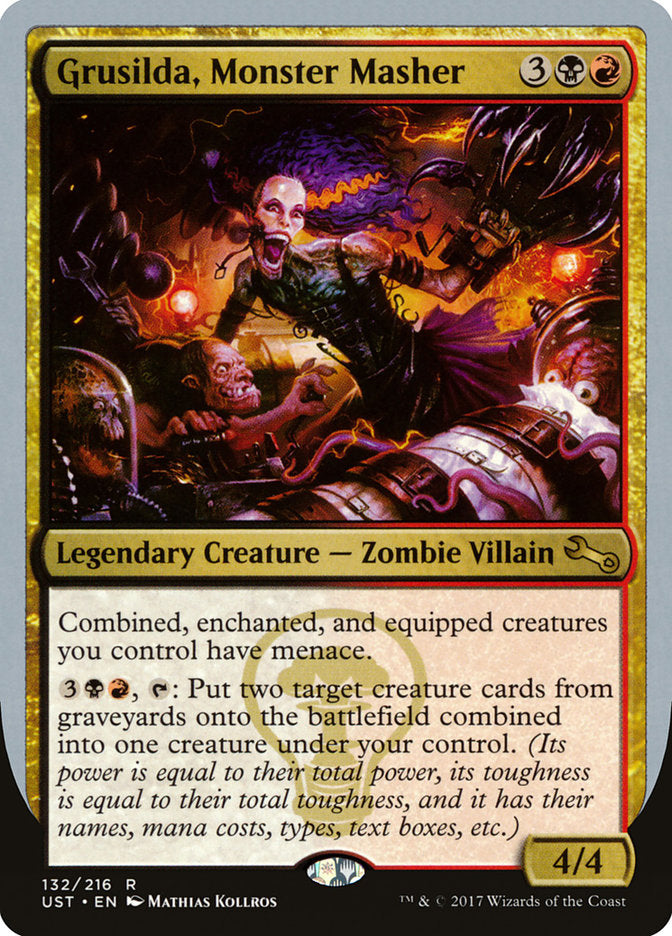 Grusilda, Monster Masher [Unstable] Magic: The Gathering