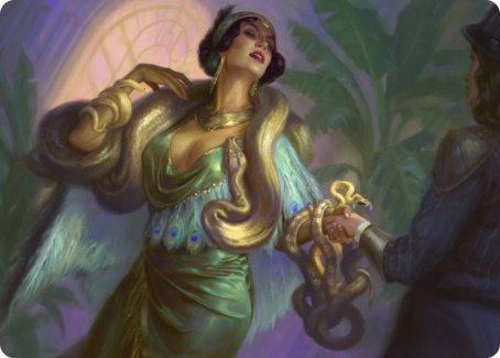 Venom Connoisseur Art Card [Streets of New Capenna Art Series] Magic: The Gathering