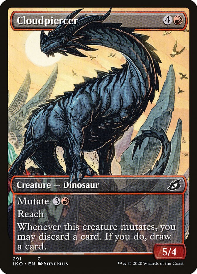 Cloudpiercer (Showcase) [Ikoria: Lair of Behemoths] Magic: The Gathering