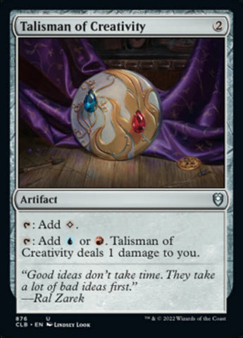 Talisman of Creativity [Commander Legends: Battle for Baldur's Gate] Magic: The Gathering