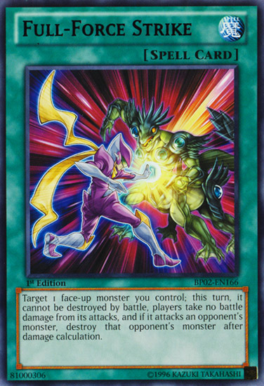 Full-Force Strike [BP02-EN166] Rare Yu-Gi-Oh!
