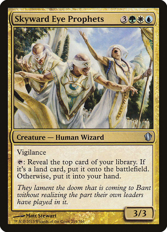 Skyward Eye Prophets [Commander 2013] Magic: The Gathering