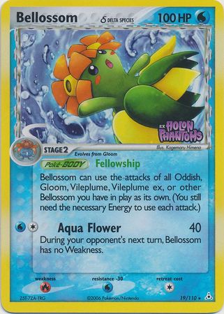 Bellossom (19/110) (Delta Species) (Stamped) [EX: Holon Phantoms] Pokémon
