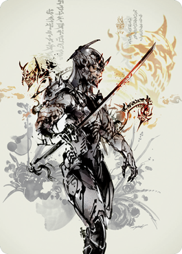 Satoru Umezawa 1 Art Card [Kamigawa: Neon Dynasty Art Series] Magic: The Gathering
