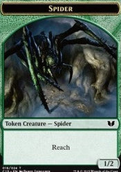 Spider // Wolf Double-Sided Token [Commander 2015 Tokens] Magic: The Gathering
