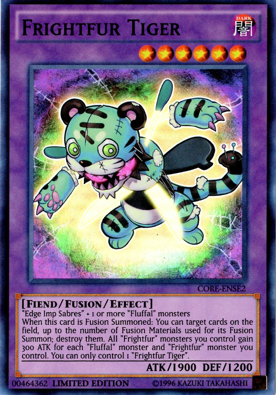 Frightfur Tiger [CORE-ENSE2] Super Rare Yu-Gi-Oh!