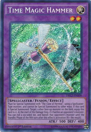 Time Magic Hammer [DRL2-EN009] Secret Rare Yu-Gi-Oh!