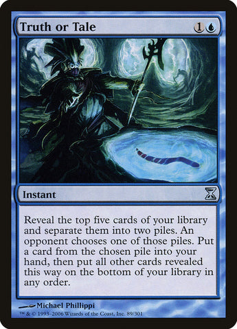 Truth or Tale [Time Spiral] Magic: The Gathering