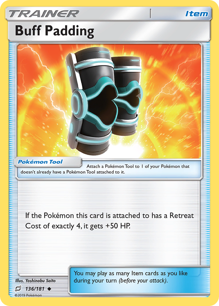 Buff Padding (136/181) [Sun & Moon: Team Up] Pokémon