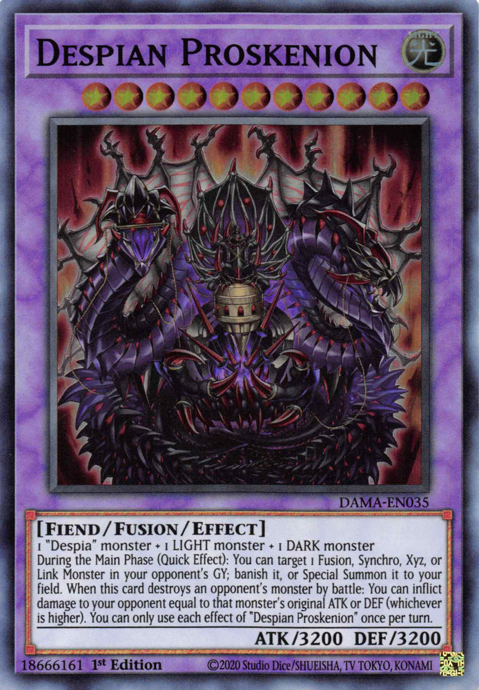 Despian Proskenion [DAMA-EN035] Super Rare Yu-Gi-Oh!