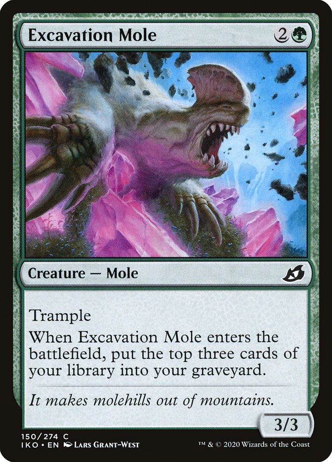 Excavation Mole [Ikoria: Lair of Behemoths] Magic: The Gathering