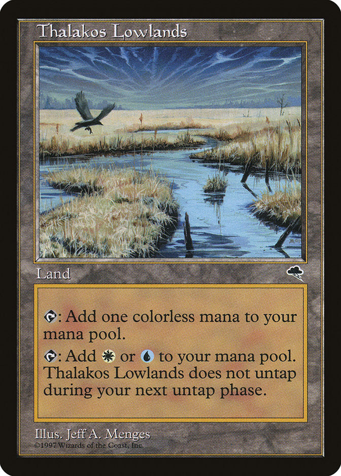 Thalakos Lowlands [Tempest] Magic: The Gathering