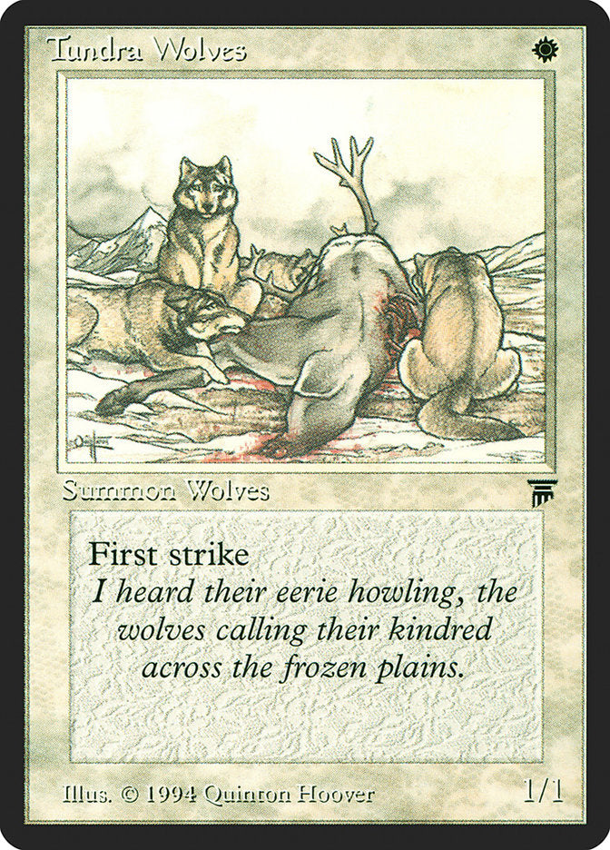 Tundra Wolves [Legends] Magic: The Gathering