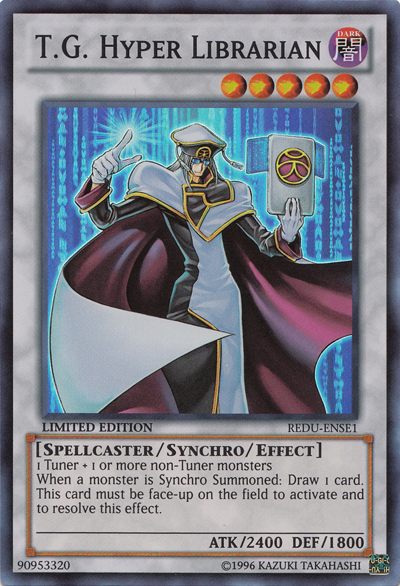 T.G. Hyper Librarian [REDU-ENSE1] Super Rare Yu-Gi-Oh!