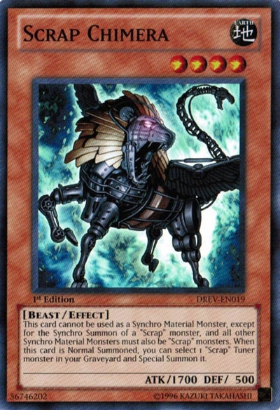 Scrap Chimera [DREV-EN019] Super Rare Yu-Gi-Oh!