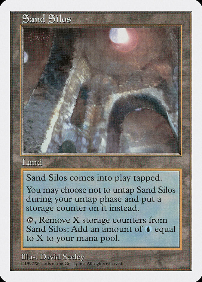 Sand Silos [Fifth Edition] Magic: The Gathering