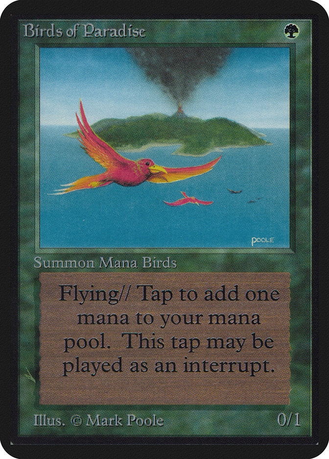 Birds of Paradise [Alpha Edition] Magic: The Gathering