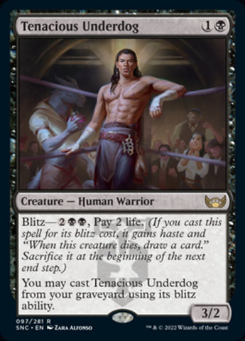 Tenacious Underdog [Streets of New Capenna] Magic: The Gathering