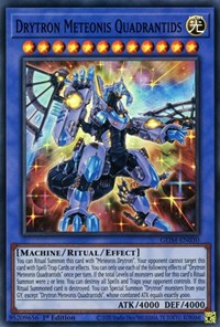 Drytron Meteonis Quadrantids [GEIM-EN030] Super Rare Yu-Gi-Oh!