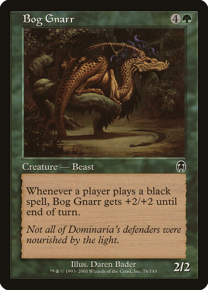 Bog Gnarr [Apocalypse] Magic: The Gathering