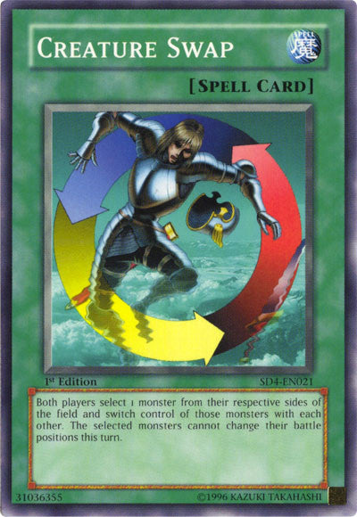 Creature Swap [SD4-EN021] Common Yu-Gi-Oh!