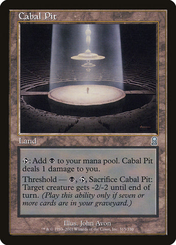 Cabal Pit [Odyssey] Magic: The Gathering