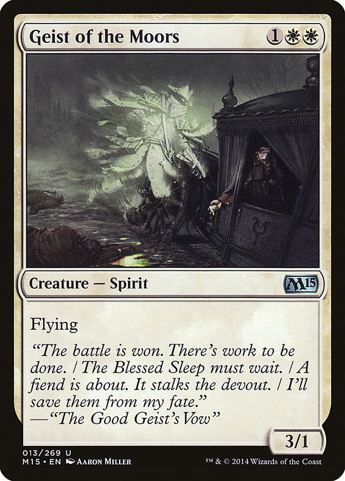 Geist of the Moors [Magic 2015] Magic: The Gathering