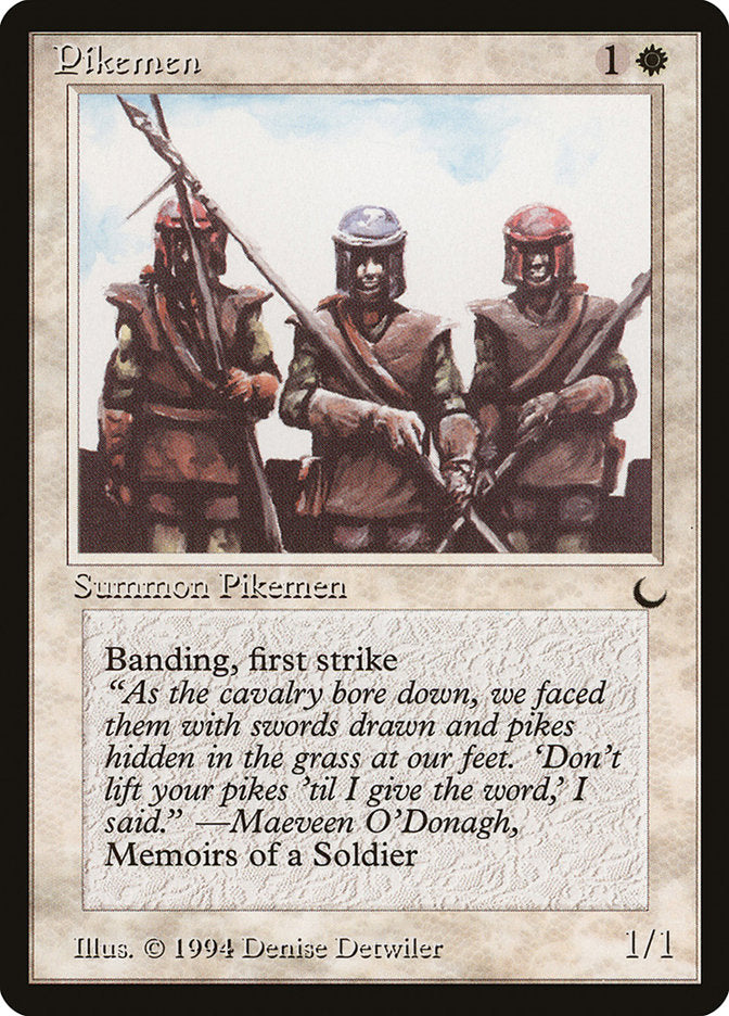 Pikemen [The Dark] Magic: The Gathering