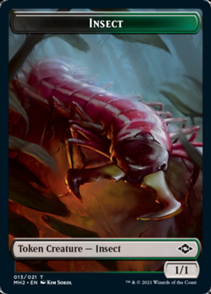 Insect Token [Modern Horizons 2 Tokens] Magic: The Gathering