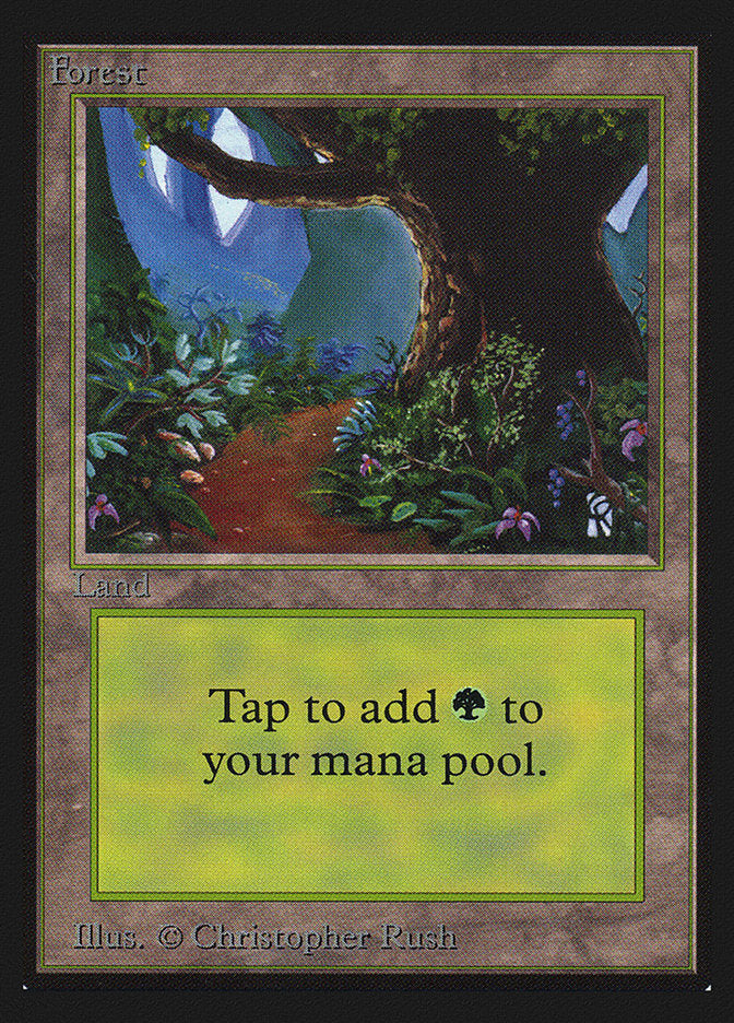 Forest (301) [Collectors' Edition] Magic: The Gathering