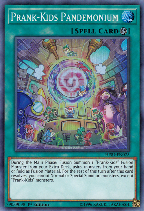 Prank-Kids Pandemonium [HISU-EN025] Super Rare Yu-Gi-Oh!