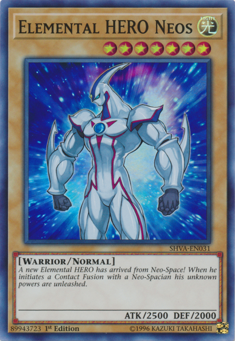Elemental HERO Neos [SHVA-EN031] Super Rare Yu-Gi-Oh!