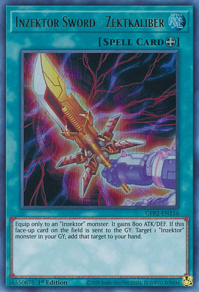 Inzektor Sword - Zektkaliber [GFP2-EN156] Ultra Rare Yu-Gi-Oh!
