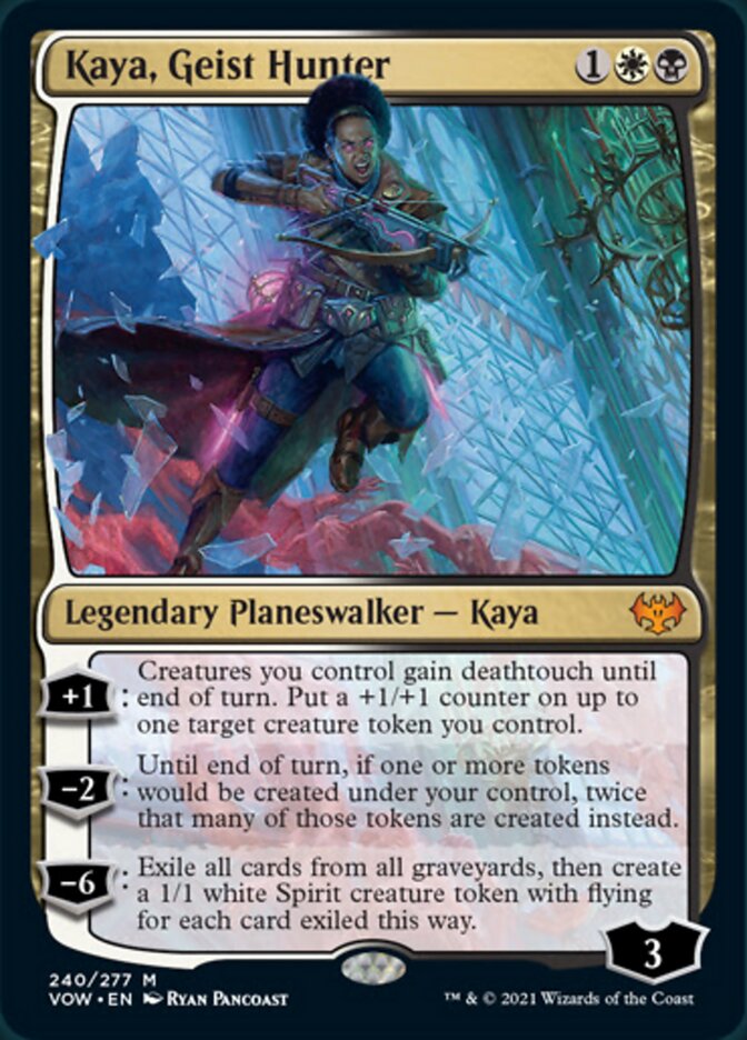 Kaya, Geist Hunter [Innistrad: Crimson Vow] Magic: The Gathering