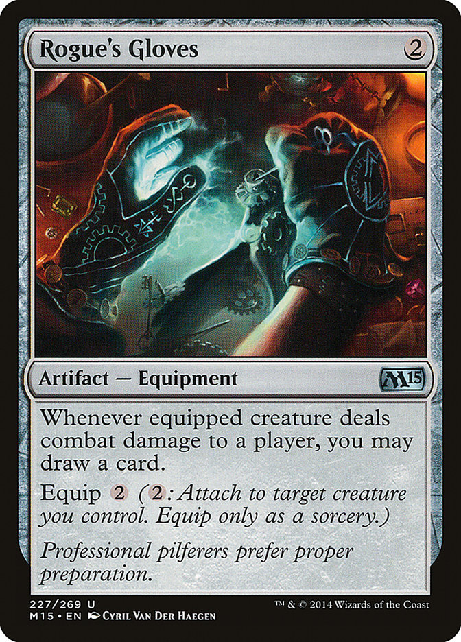 Rogue's Gloves [Magic 2015] Magic: The Gathering