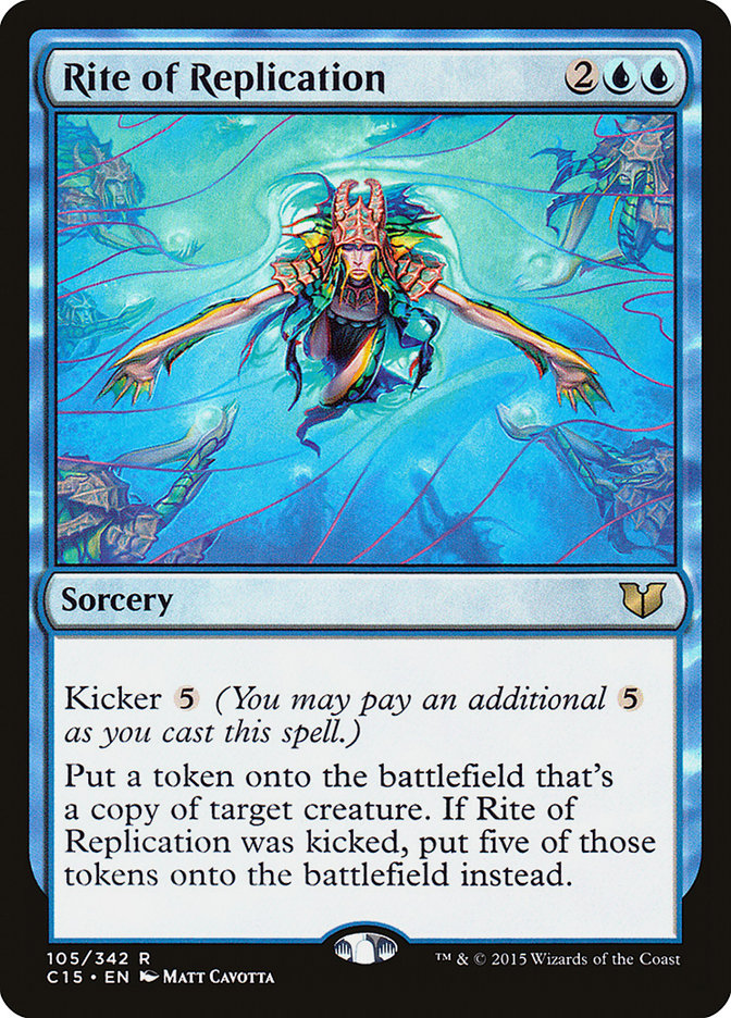 Rite of Replication [Commander 2015] Magic: The Gathering