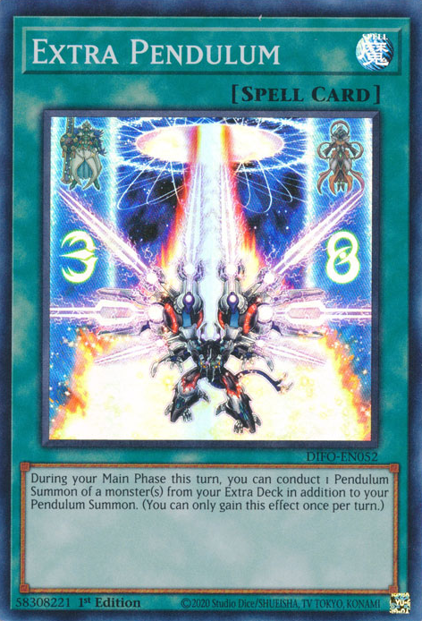 Extra Pendulum [DIFO-EN052] Super Rare Yu-Gi-Oh!
