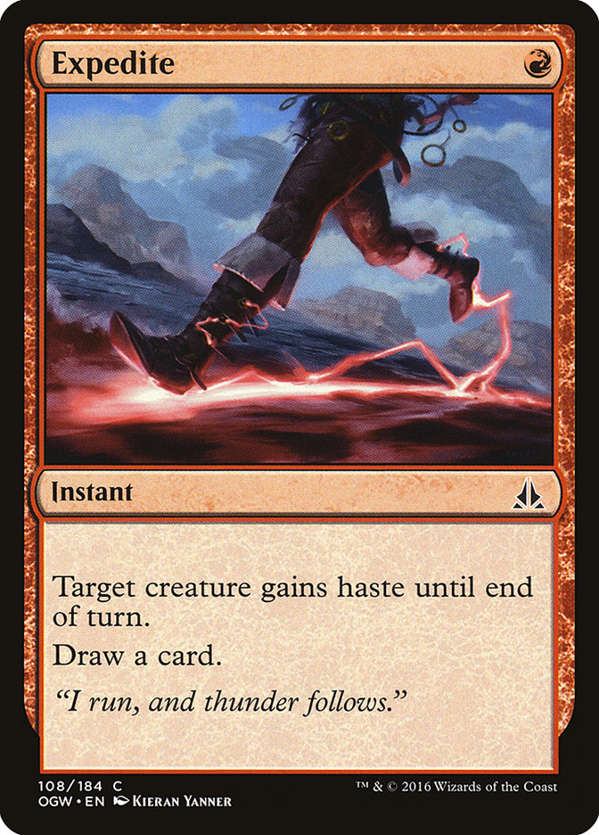 Expedite [Oath of the Gatewatch] Magic: The Gathering