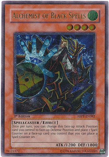 Alchemist of Black Spells [ABPF-EN082] Ultimate Rare Yu-Gi-Oh!