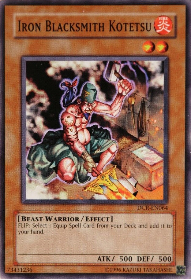 Iron Blacksmith Kotetsu [DCR-EN064] Common Yu-Gi-Oh!