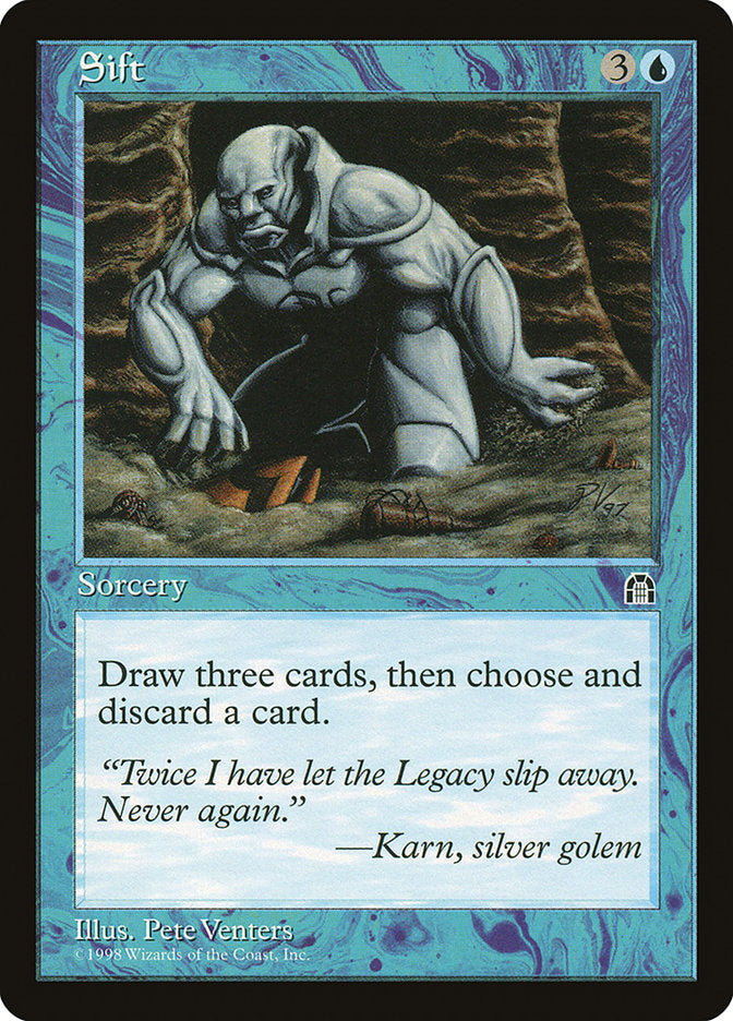 Sift [Stronghold] Magic: The Gathering