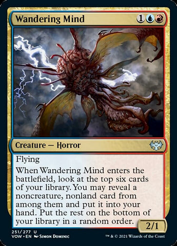 Wandering Mind [Innistrad: Crimson Vow] Magic: The Gathering