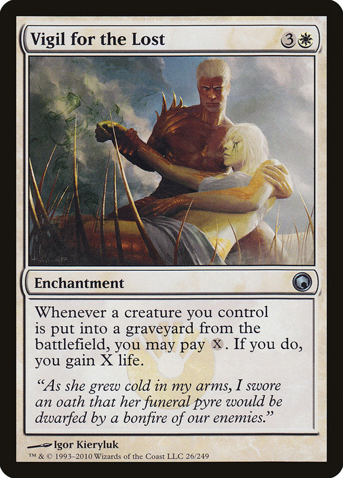 Vigil for the Lost [Scars of Mirrodin] Magic: The Gathering
