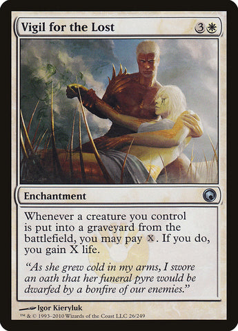 Vigil for the Lost [Scars of Mirrodin] Magic: The Gathering