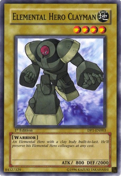 Elemental Hero Clayman [DP1-EN003] Common Yu-Gi-Oh!