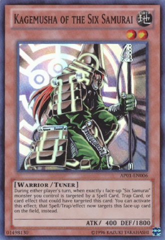 Kagemusha of the Six Samurai [AP01-EN006] Super Rare Yu-Gi-Oh!