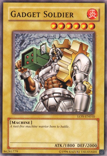 Gadget Soldier [LON-EN010] Common Yu-Gi-Oh!
