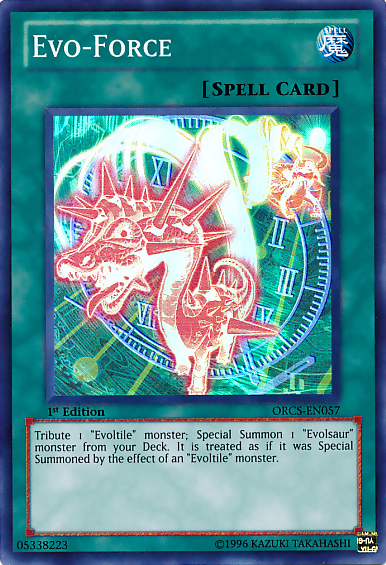 Evo-Force [ORCS-EN057] Super Rare Yu-Gi-Oh!