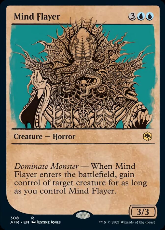Mind Flayer (Showcase) [Dungeons & Dragons: Adventures in the Forgotten Realms] Magic: The Gathering